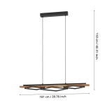 BOYAL Lampa wisząca 901933 EGLO
