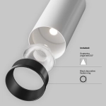 Lampa szynowa Focus Led Unity 3000K 12W 50° Dim Triac TR021-1-12W3K-W-D-W Maytoni - zdjęcie dodatkowe 5