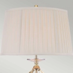 Lampa stołowa Aegean – 1 źródło światła – Polerowany mosiądz AG-TL-POL-BRASS Elstead Lighting