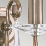 Kinkiet Aegean – 1 źródło światła – Stary mosiądz AG1-AGED-BRASS Elstead Lighting