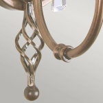 Kinkiet Aegean – 1 źródło światła – Stary mosiądz AG1-AGED-BRASS Elstead Lighting