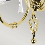 Kinkiet Aegean – 1 źródło światła – Polerowany mosiądz AG1-POL-BRASS Elstead Lighting