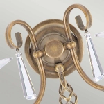 Kinkiet Aegean – 2 źródła światła – Stary mosiądz AG2-AGED-BRASS Elstead Lighting