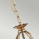 Żyrandol Aegean – 3 źródła światła – Stary mosiądz AG3-AGED-BRASS Elstead Lighting