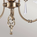 Żyrandol Aegean – 3 źródła światła – Stary mosiądz AG3-AGED-BRASS Elstead Lighting