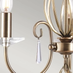 Żyrandol Aegean – 3 źródła światła – Stary mosiądz AG3-AGED-BRASS Elstead Lighting