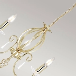 Żyrandol Aegean – 3 źródła światła – Polerowany mosiądz AG3-POL-BRASS Elstead Lighting
