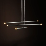 Lampa wisząca TUBO 6 Steel 1072K5 Aldex - zdjęcie dodatkowe 3