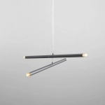 Lampa wisząca TUBO 4 Steel 1072L5 Aldex - zdjęcie produktu