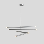 Lampa wisząca TUBO 8 Steel 1072P5 Aldex - zdjęcie dodatkowe 1