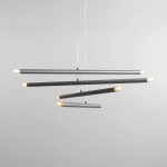 Lampa wisząca TUBO 8 Steel 1072P5 Aldex - zdjęcie dodatkowe 3