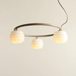 Lampa wisząca PUFF 3 RING BEIGE 1159E17_R Aldex - zdjęcie produktu