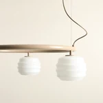 Lampa wisząca PUFF 3 RING BEIGE 1159E17_R Aldex - zdjęcie dodatkowe 2