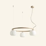 Lampa wisząca PUFF 3 RING BEIGE 1159E17_R Aldex - zdjęcie dodatkowe 4
