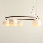 Lampa wisząca PUFF 5 RING BEIGE 1159F17_R Aldex - zdjęcie produktu
