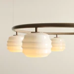 Lampa wisząca PUFF 5 RING BEIGE 1159F17_R Aldex - zdjęcie dodatkowe 1
