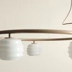 Lampa wisząca PUFF 5 RING BEIGE 1159F17_R Aldex - zdjęcie dodatkowe 2