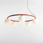 Lampa wisząca PUFF 5 RING TERRA 1159F24_R Aldex - zdjęcie produktu