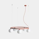 Lampa wisząca PUFF 5 RING TERRA 1159F24_R Aldex - zdjęcie dodatkowe 3