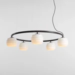 Lampa wisząca PUFF 5 RING MOKKA 1159F28_R Aldex - zdjęcie produktu