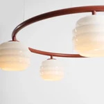 Lampa wisząca PUFF GLAZE 5 RING TERRA 1160F24_R Aldex - zdjęcie dodatkowe 1