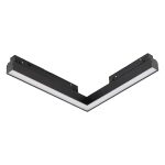 ALFA SAGA TRACK MAGNETIC 24W DALI CORNER A CCT DIMM BK AZ6288 AZZARDO