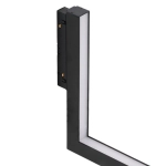 ALFA SAGA TRACK MAGNETIC 24W DALI CORNER B CCT DIMM BK AZ6289 AZZARDO