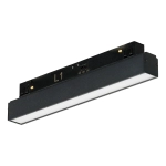 ALFA SAGA TRACK MAGNETIC 2LINE 12W CCT SWITCH DIM BK AZ6236 AZZARDO