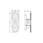 Kinkiet Marmo MOD099WL-01G3 Maytoni - zdjęcie dodatkowe 3