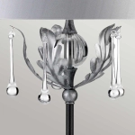 Lampa stołowa Amarilli – 1 źródło światła – Czarna / Srebrna patyna AML-TL-BLK-SIL Elstead Lighting