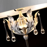 Lampa stołowa Amarilli – 1 źródło światła – Czarna / Srebrna patyna AML-TL-BLK-SIL Elstead Lighting