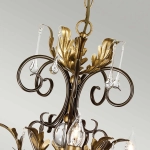 Żyrandol Amarilli – 15 źródeł światła – Brązowy / Złota patyna AML15-BRONZE Elstead Lighting