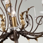 Żyrandol Amarilli – 15 źródeł światła – Brązowy / Złota patyna AML15-BRONZE Elstead Lighting