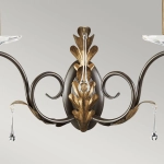 Kinkiet Amarilli – 2 źródła światła – Brązowy / Złota patyna AML2-BRONZE Elstead Lighting