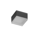 Apulia S (dark grey) LED 10W 800lm 3000K IP54 METAL ACRYL AZ4338 AZZARDO