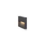 AQILA SQ ścienna antracyt 230V LED 6W IP54 3000K R12544 Rendl light studio - zdjęcie produktu