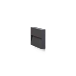 AQILA SQ ścienna antracyt 230V LED 6W IP54 3000K R12544 Rendl light studio