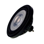 Reflektor ŻARÓWKA AR111 - 12W GU10 3000K/ Czarna AR1190 MILAGRO ---- wysyłka 24H ----