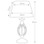 Lampa stołowa Artisan – 1 źródło światła – Czarna ART-TL-BLACK Elstead Lighting