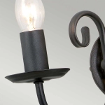 Kinkiet Artisan – 2 źródła światła – Czarny ART2-BLACK Elstead Lighting