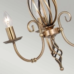 Żyrandol Artisan – 3 źródła światła – Stary mosiądz ART3-AGD-BRASS Elstead Lighting