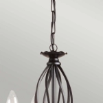 Żyrandol Artisan – 3 źródła światła – Czarny ART3-BLACK Elstead Lighting