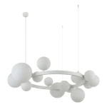 BUBBLES GLASS SHADE SET 15 WHITE AZ6730 AZZARDO