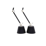Lampa wisząca ZYTA 2 S PENDANT złota AZ4191+AZ2597+AZ2597 śr.20cm AZZARDO