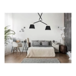 Lampa wisząca ZYTA 2 S PENDANT złota AZ4191+AZ2597+AZ2597 śr.20cm AZZARDO