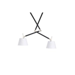 Lampa wisząca ZYTA 2 S PENDANT złota AZ4191+AZ2602+AZ2602 śr.26cm AZZARDO