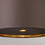 Lampa wisząca Balance – 1 źródło światła – Brązowa / Polerowany mosiądz BALANCE-P-BRPB Elstead Lighting
