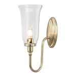 kinkiecik.pl Kinkiet Blake – 1 źródło światła – Polerowany mosiądz BATH-BLAKE2-PB Elstead Lighting