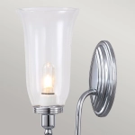 Kinkiet Blake – 1 źródło światła – Polerowany chrom BATH-BLAKE2-PC Elstead Lighting
