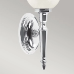 Kinkiet Dryden – 1 źródło światła – Polerowany chrom BATH-DRYDEN4-PC Elstead Lighting
